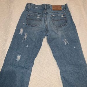 Express precision fit Sarula distressed jeans